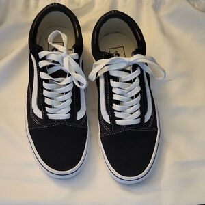 Vans Black and White Women's Sneakers